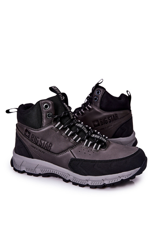 Vysoké športové topánky veľká hviezda II174176 čierna