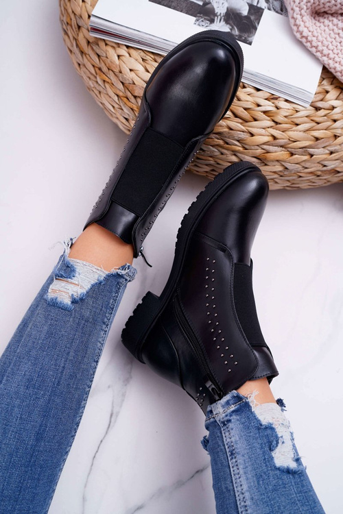 Dámské Kotníkové Boty Černé Sergio Leone BT519