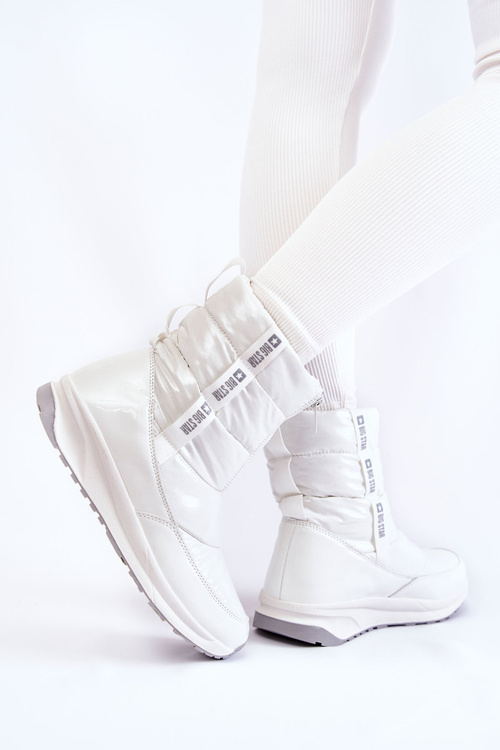 Dámské sněhule Big Star KK274393 Bílá