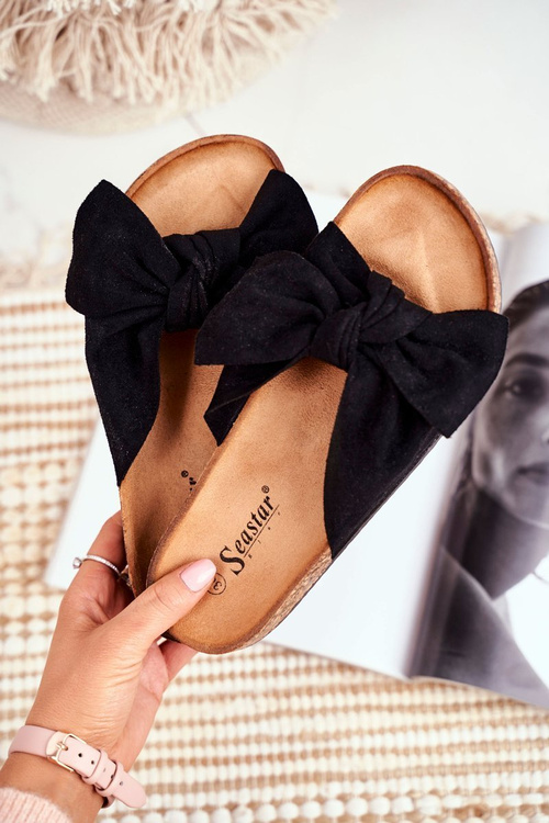 Nazouváky Na Korkové Podrážce Černé Wendy