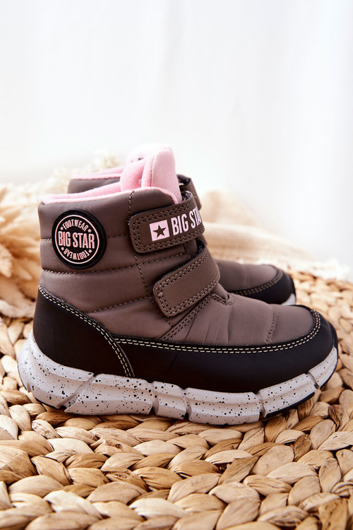 Dětské Sněhové Memory Foam Big Star II374071 šedé