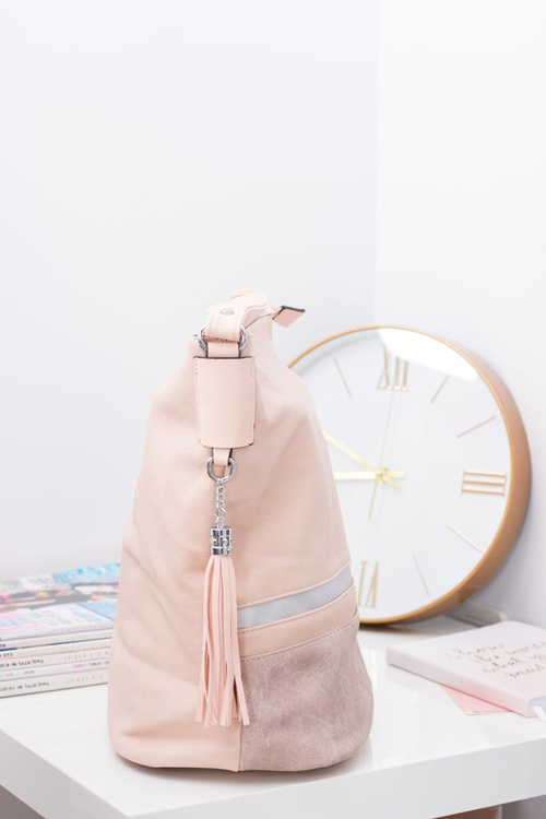 Large Bag Ladies Shopper Bag Powder Pink