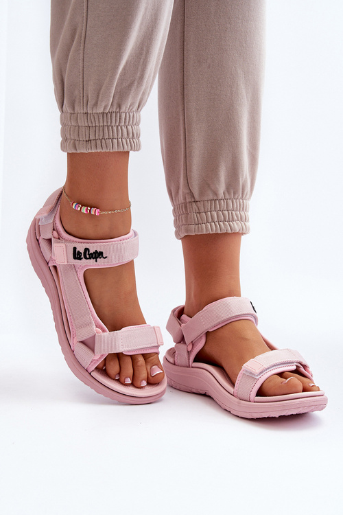 Dámské sandály Lee Cooper LCW-24-34-2613 Růžové