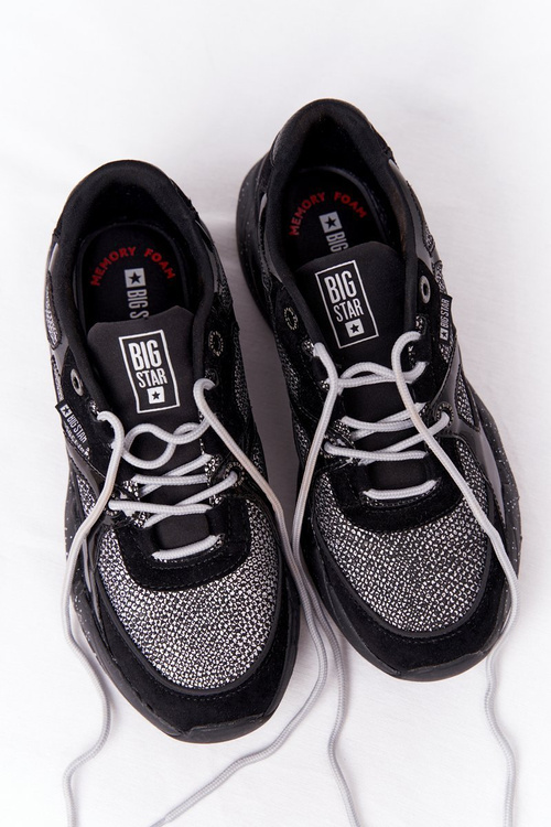 Dámské Tenisky Memory Foam Big Star HH274325 Černé