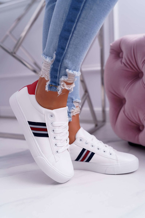 Biele ženské športové tenisky acarana