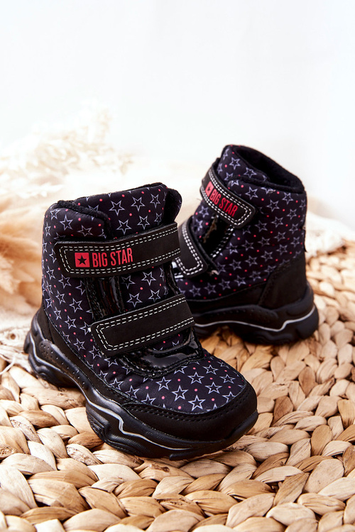 Dětské sněhové boty Boty Big Star II374091 Černé