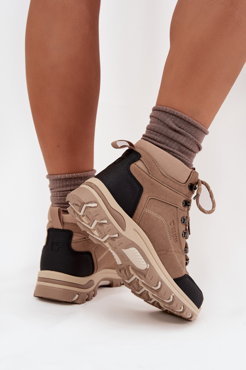 Dámské Trekingové Boty Big Star SS274095 Béžové