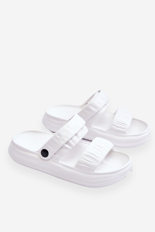 Sandály Foam Slide White Lirell