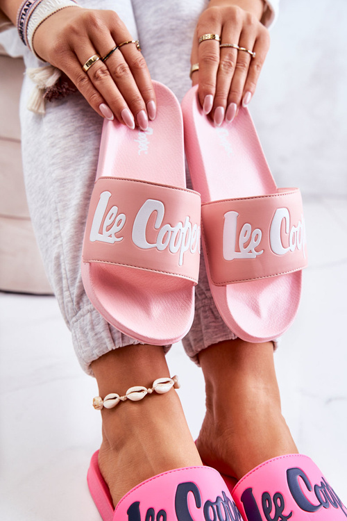 dámské pantofle Lee Cooper LCW-22-42-0998 Růžová