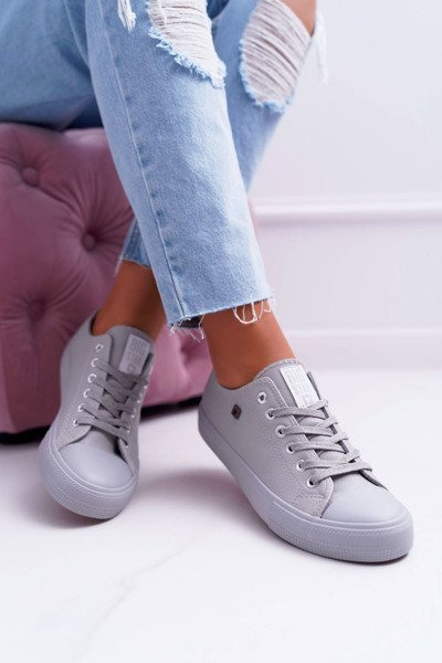 Dámské Tenisky Big Star Světle šedé EE274394