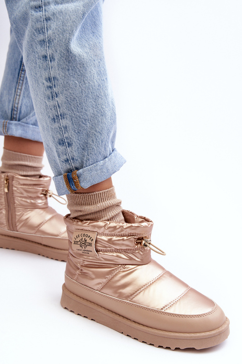 Ženské izolované snehové topánky Lee Cooper LCJ-23-44-1965L BEIGE