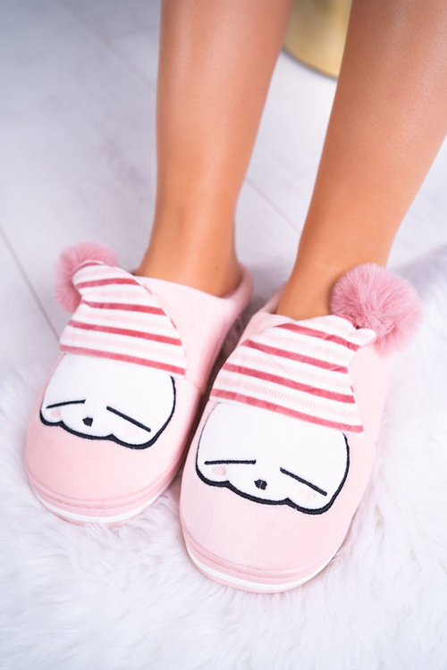 Dámské papuče Domácí růžove Mashimaro