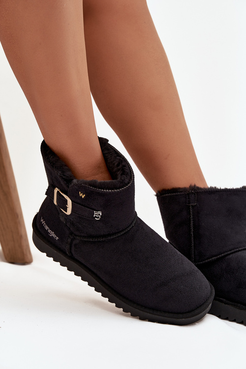 Dámske Snehule S Prackou Wrangler 20253091.25Y Čierne