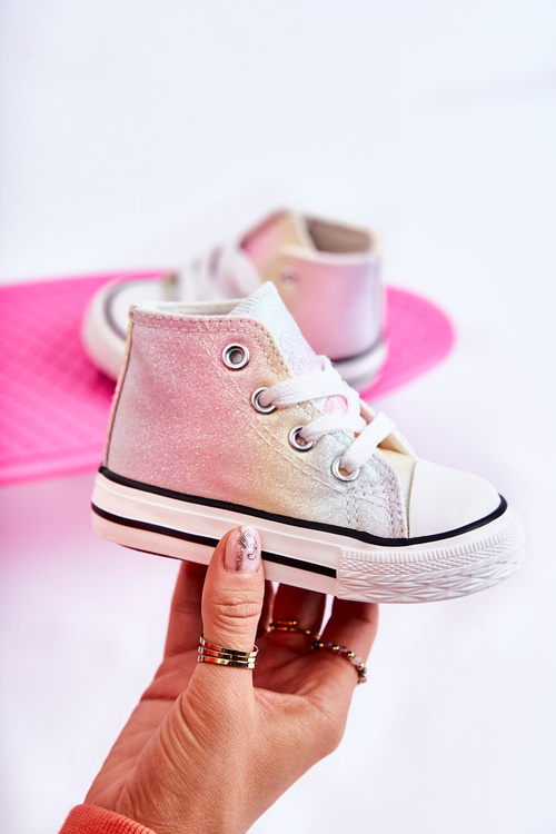 Detské tenisky s vysokým obsahom multikoloru Blanka