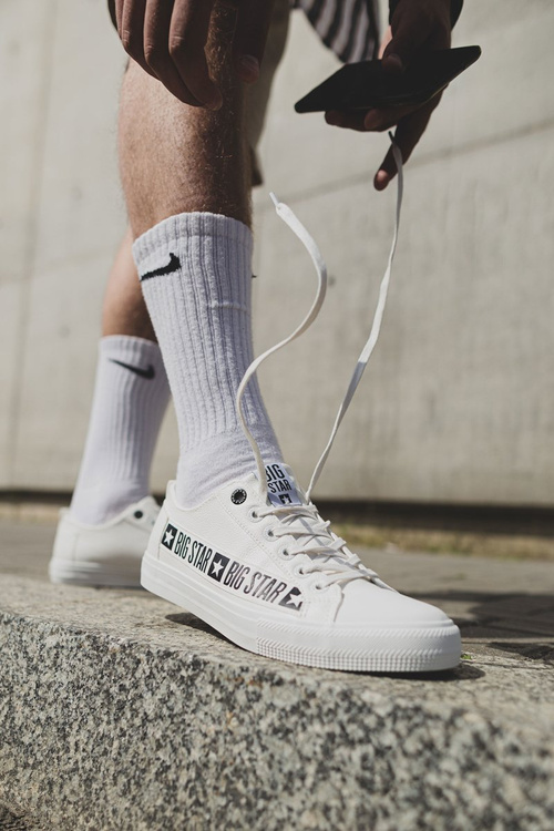 Pánské Tenisky Big Star Bílé EE174070