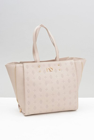 Damska Duża Różowa Torebka Nobo