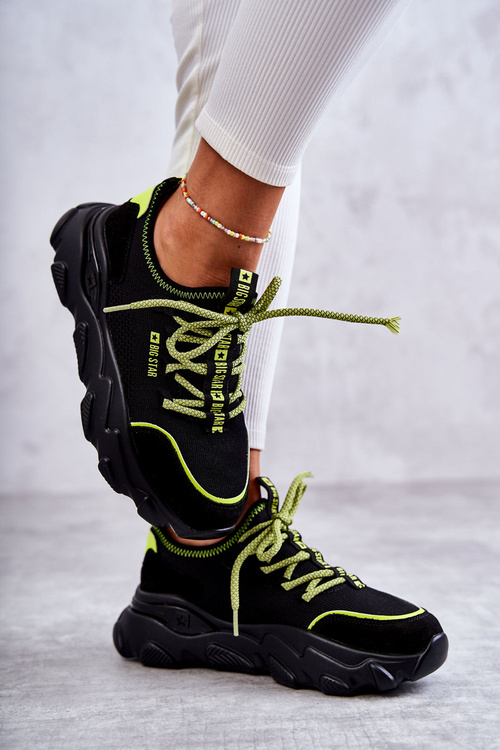 Dámské tenisky Memory Foam System Big Star KK274028 Černá