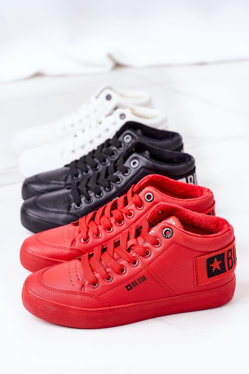 Dámská Zateplená Sportovní Obuv Big Star EE274354 Červené