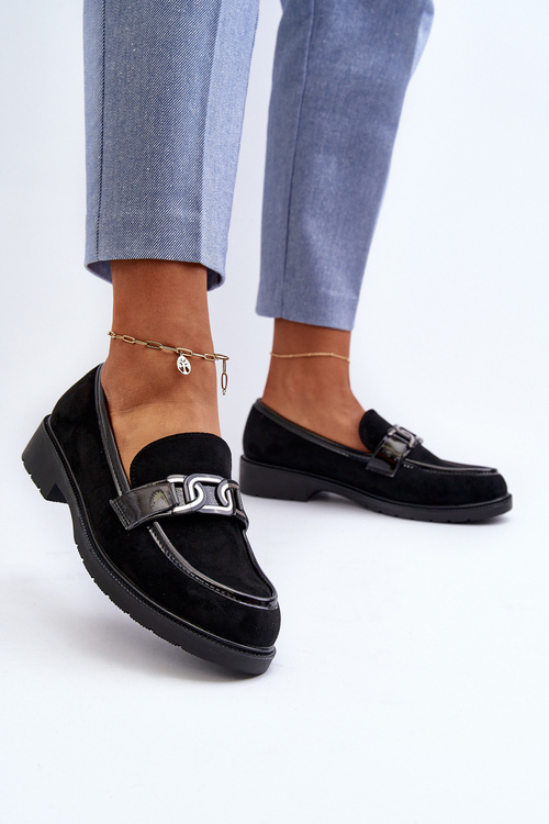 Dámske semišové mokasíny S.Barski HY350A