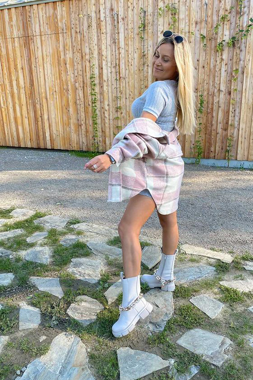 Teplé Boty Pérka Šedé Must Have