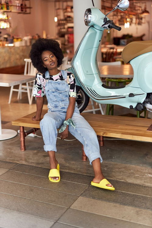 Dámské Nazouváky Big Star HH274A040 Žluté