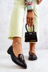 Dámské lakované mokasíny Lordsy Nicole 2712/035 Black