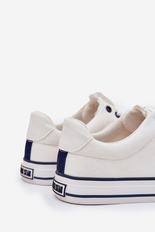 Nízké Pánské Tenisky Big Star NN174017 Bílé