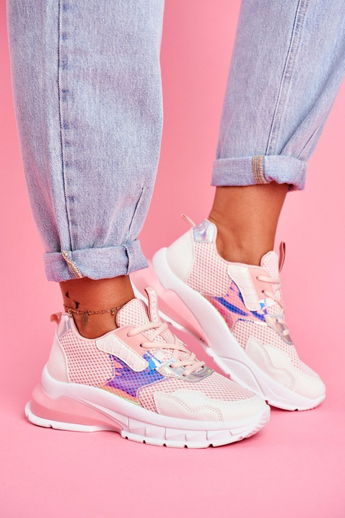 Dámská Sportovní Obuv Růžová Sportivo