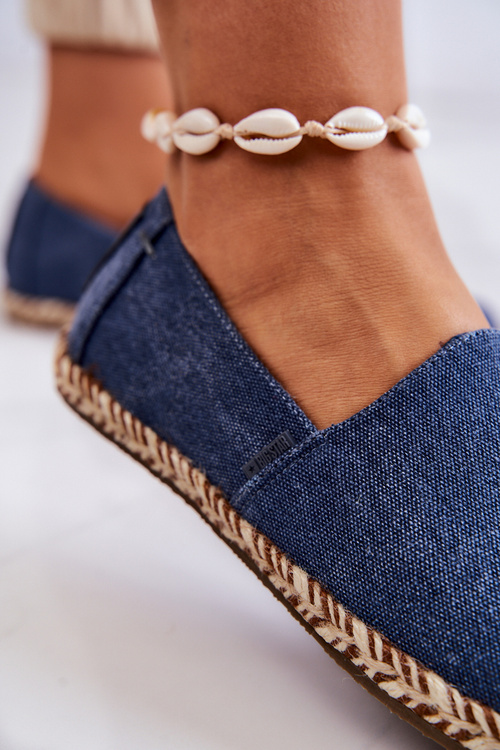 Classic Espadrilles Big Star JJ274902 modrá