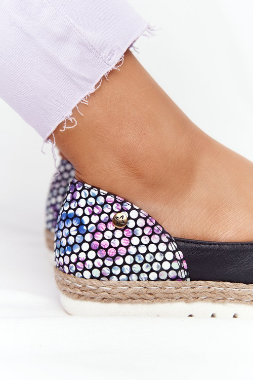 Dámské Kožené Baleríny Maciejka 05056-01 Černé