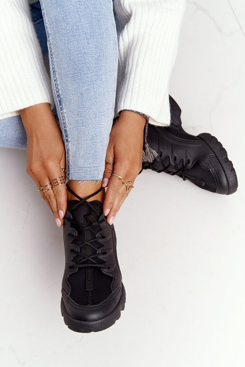 Dámské Sportovní Obuv Sneakersy Černé Born This Way