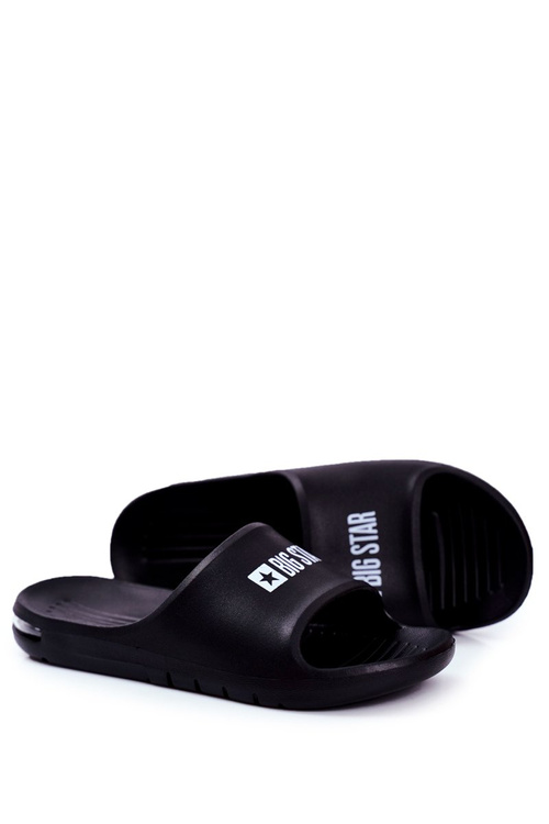 Pánské Nazouváky Big Star Černé GG174917