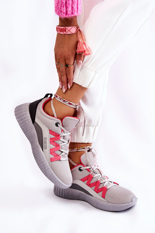 Dámská sportovní obuv Sneakers Big Star KK274060 Šedá