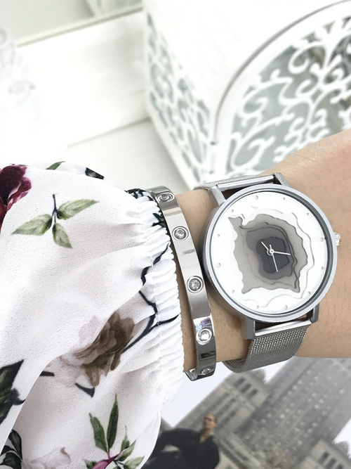 Dámské Hodinky Michael John Cratos Silver