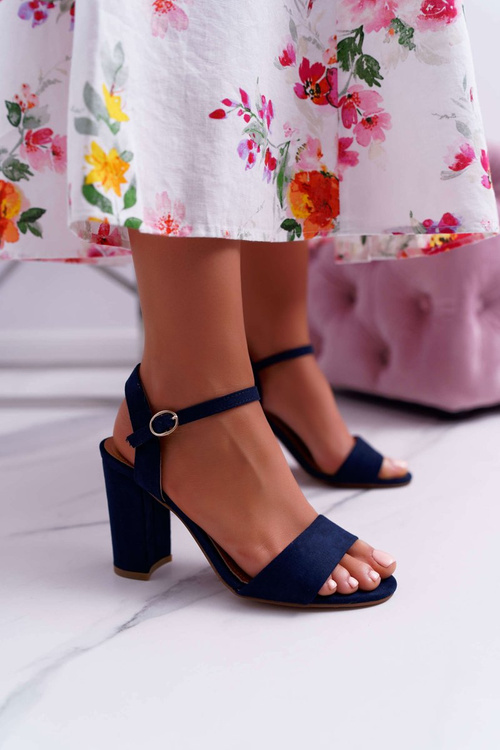 Dámske sandále Baloo Navy Blue Suedals Sandals