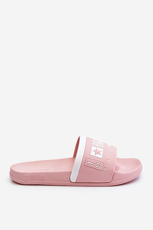 Dámské pantofle Big Star Light LL274730 Světle růžové