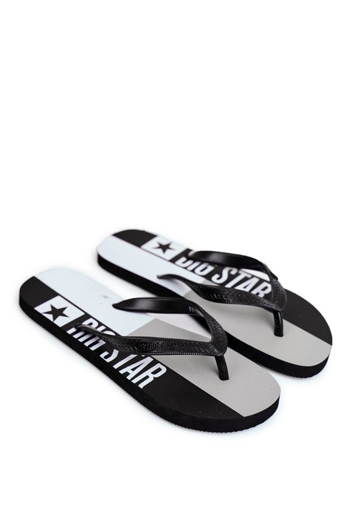 Pánske žabky Big Star Black FF274A453
