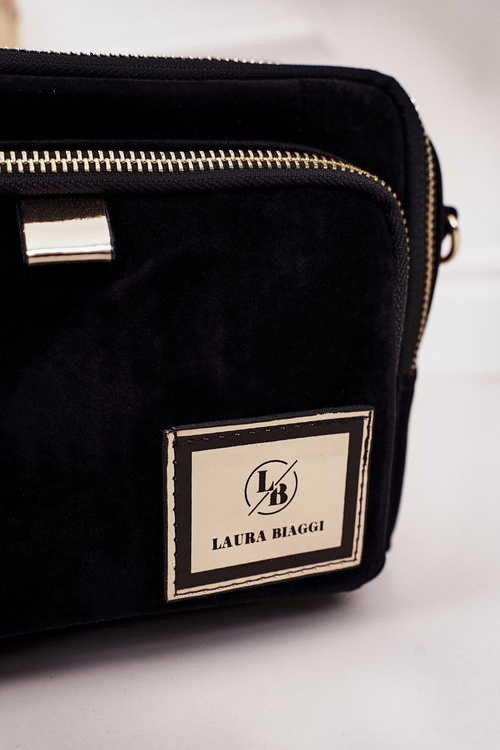 Laura Biaggi Black Black Band Bag Bag