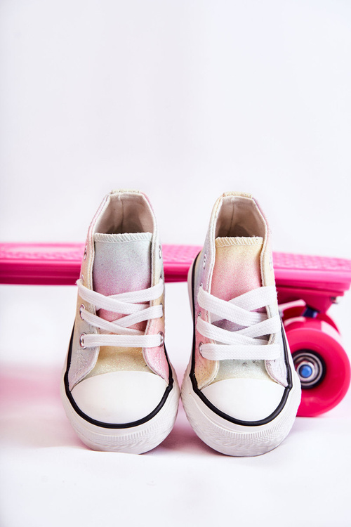 Detské tenisky s vysokým obsahom multikoloru Blanka