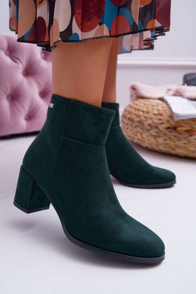 Dámske vysoké podpätky Sergio Leone Green BT522