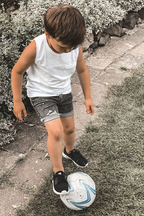 Dětské Sportovní Obuv Sneakersy Big Star HH374216 Černé