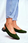 Maciejka Green Ballerinas 04482-09