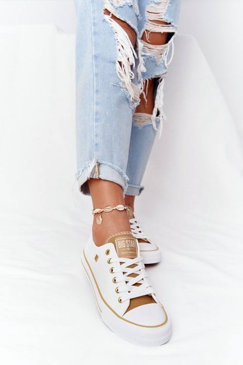 Klasické Dámské Tenisky BIG STAR HH274458 Bílé