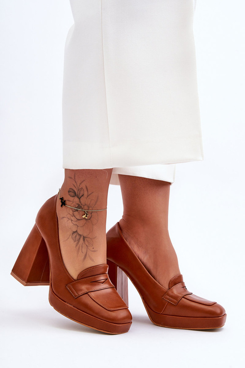 Kožené čerpadlá s vysokým obsahom ťavej alisy