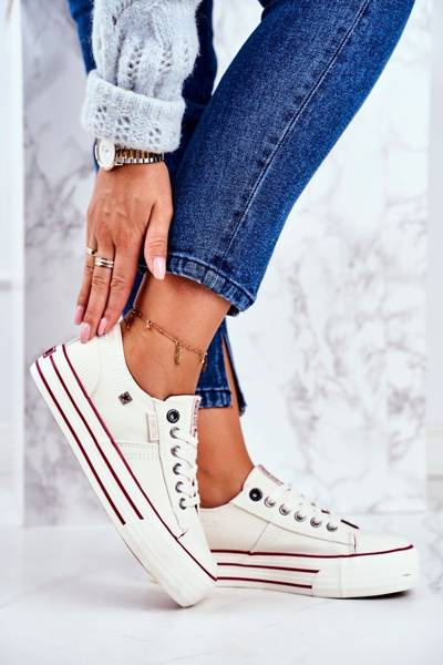 Dámska veľká hviezda Biela GG274140 tenisky