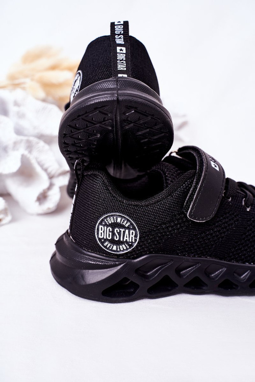 Dětské Sportovní Obuv Sneakersy Big Star HH374184 Černé