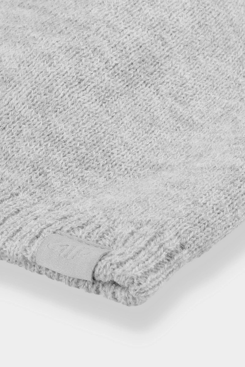 Dámská zimní čepice 4F 4FAW23ACAPF285-27M šedá