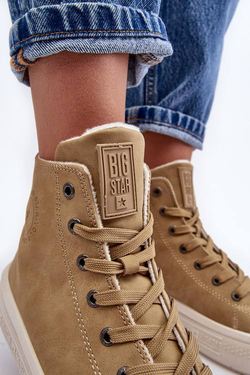 Dámska ťavá veľká hviezda MM274026 Izolované tenisky s posúvačmi