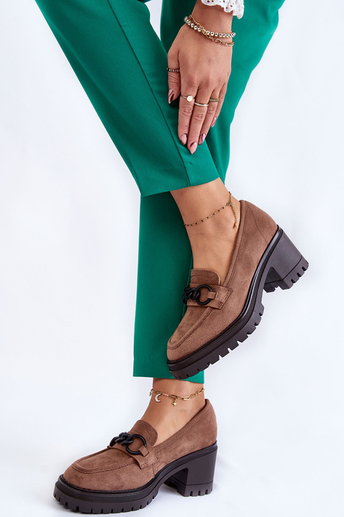 Dámske semišové vysoké topánky Sanya High -Heeled topánky