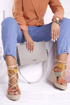 Nobo Gray Handbag Nobo Nbag-I2670-C019
